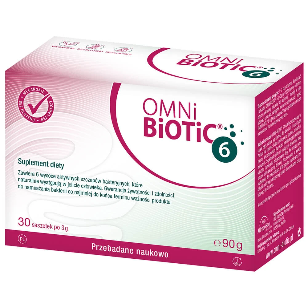OmniBiotic 6, pulbere, 3 g x 30 pliculețe