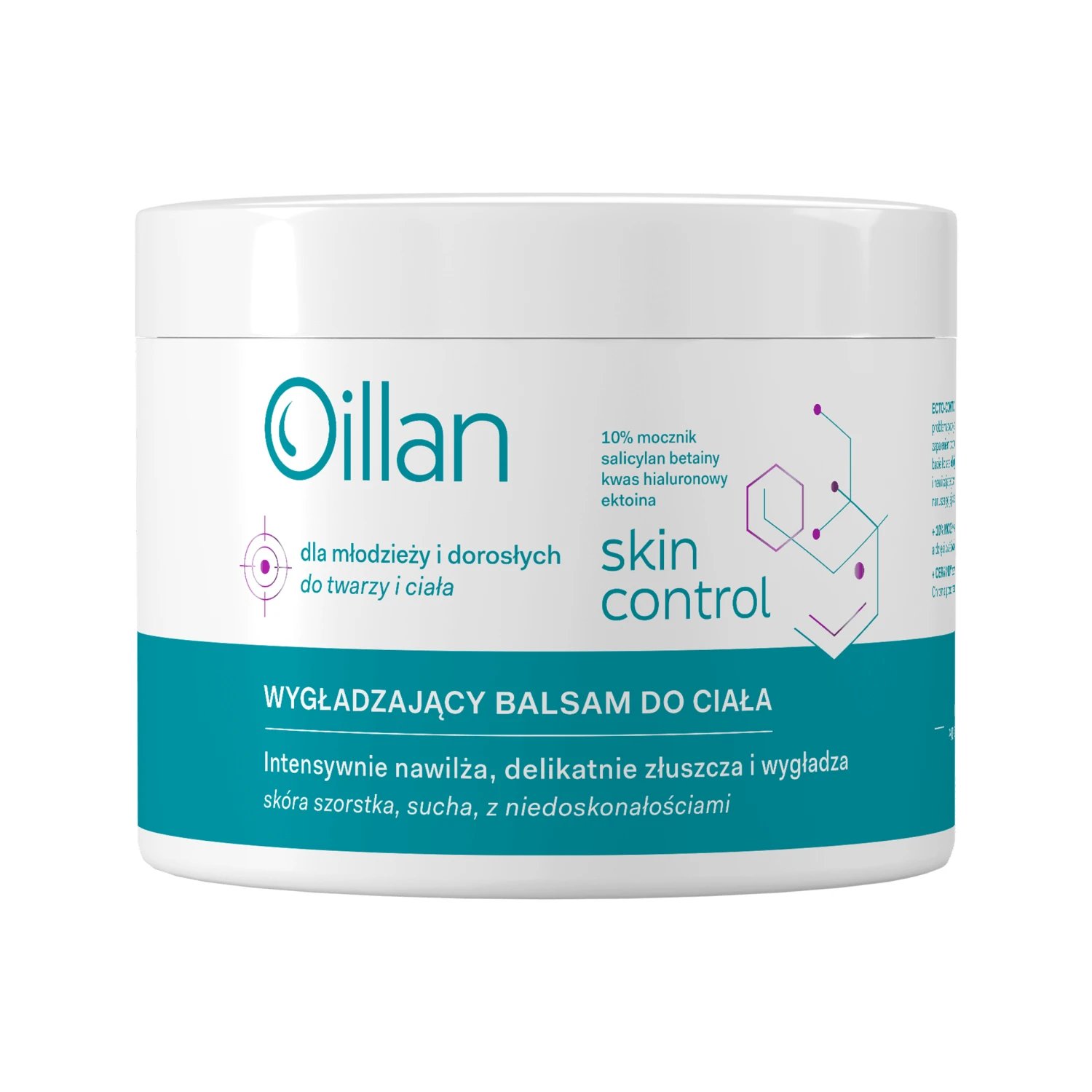 Oillan Skin Control, loțiune de corp netezitoare, 500 ml