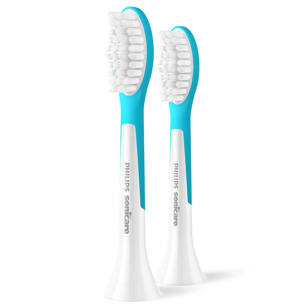 Philips, vârfuri de schimb pentru periuța de dinți sonică Sonicare For Kids, de la 7 ani, 2 bucăți