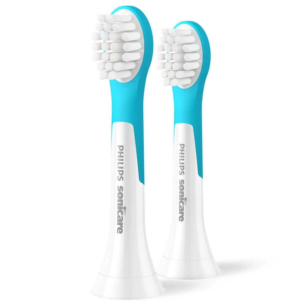 Philips, vârfuri de schimb pentru periuța de dinți sonică Sonicare For Kids Mini, de la 3 ani, 2 bucăți