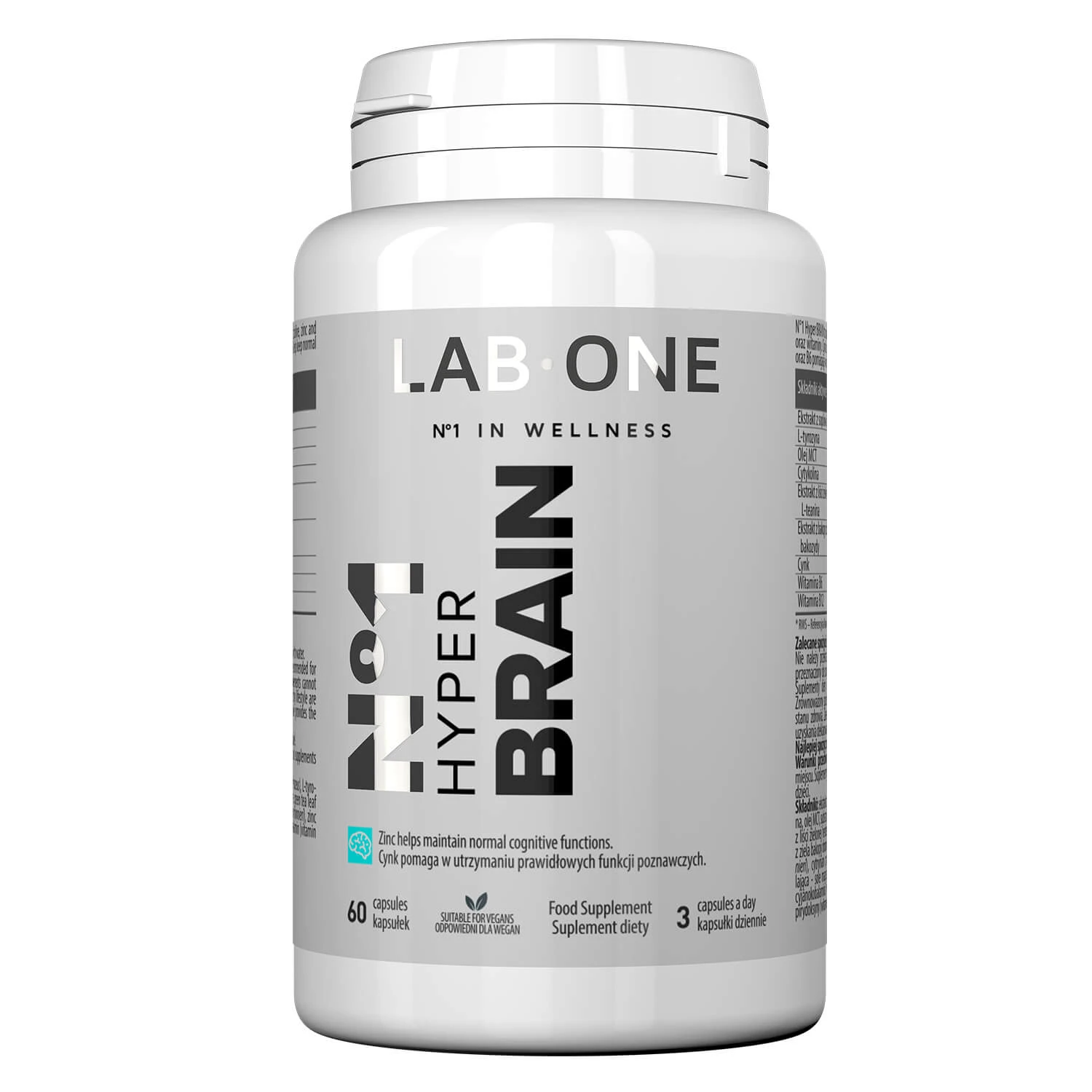 Lab One No 1 Hyper Brain, 60 capsule
