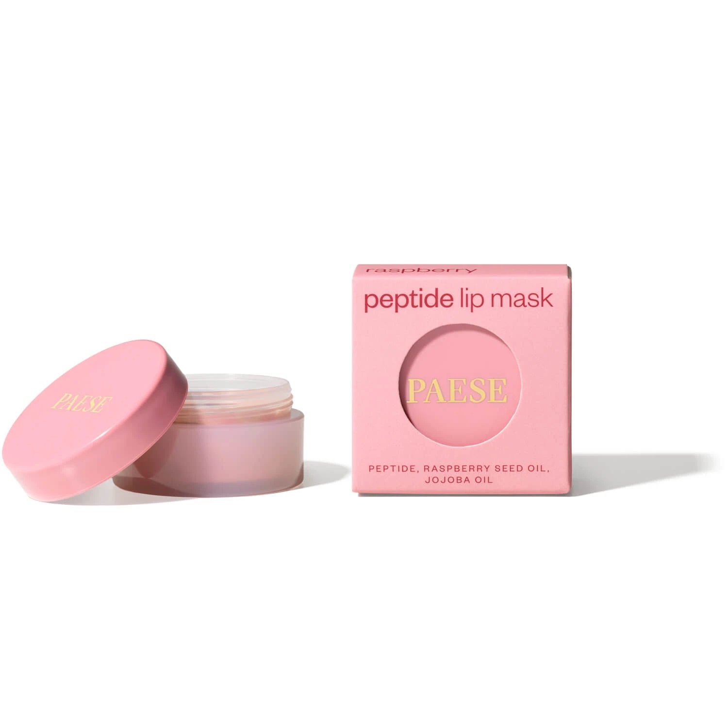 Paese, mască de buze cu peptide, zmeură, 10 g