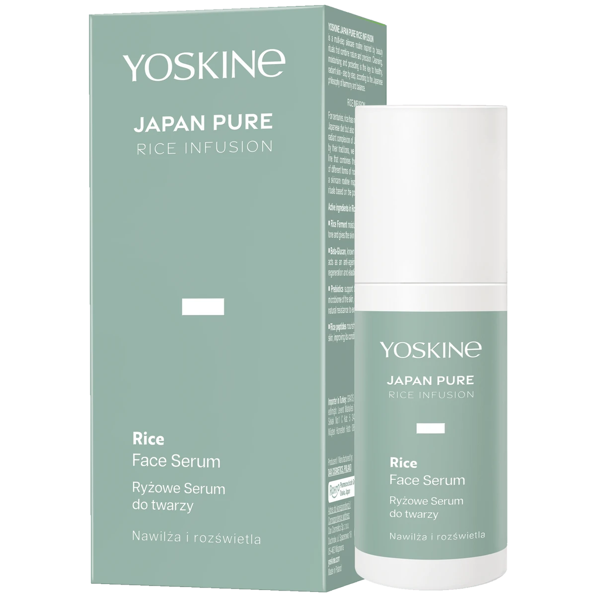 Yoskine Japan Pure Rice Infusion, ser facial din orez, 50 ml