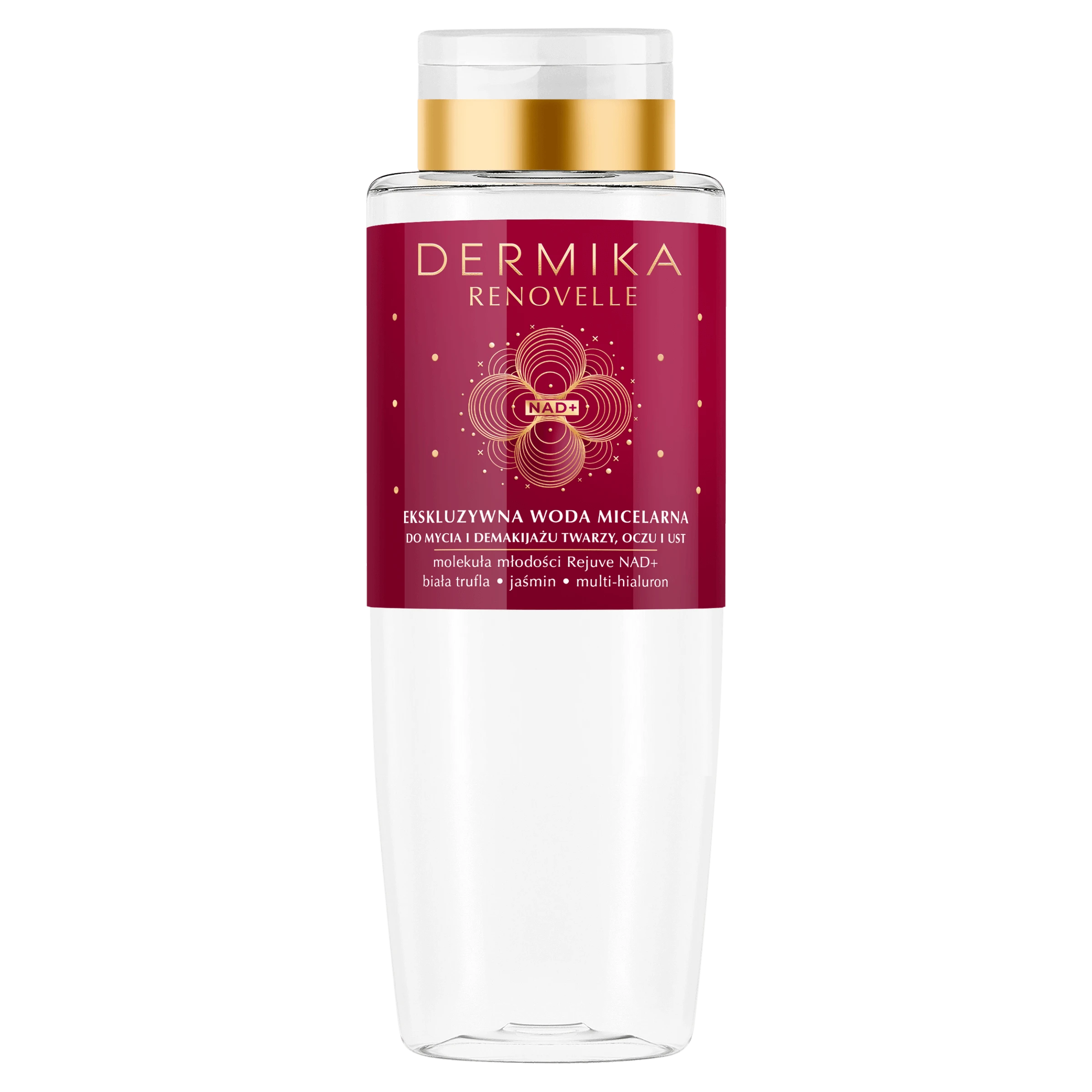 Dermika Renovelle, apă micelară exclusivă pentru curățarea și demachierea feței, ochilor și buzelor, 400 ml.