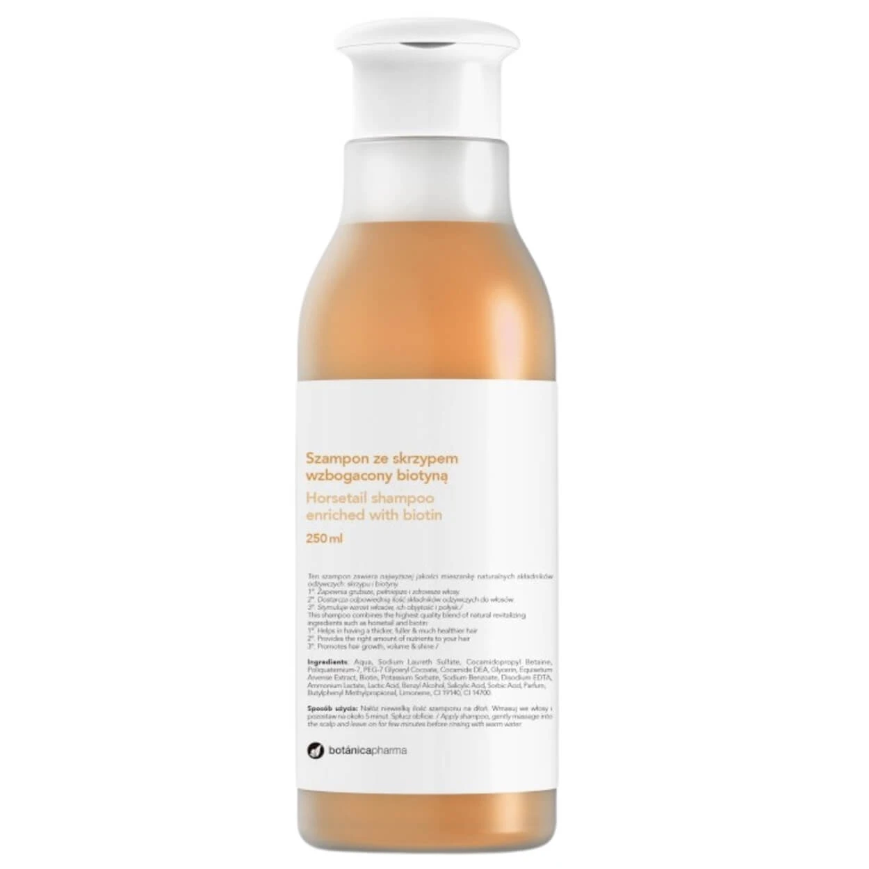 Botanicapharma, șampon cu coada calului îmbogățit cu biotină, 250 ml