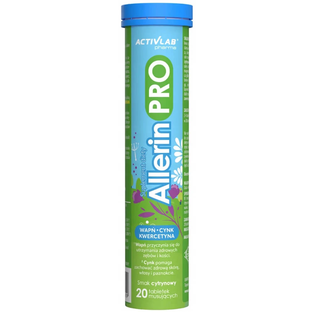 ActivLab Pharma Allerin PRO, aromă de lămâie, 20 comprimate efervescente