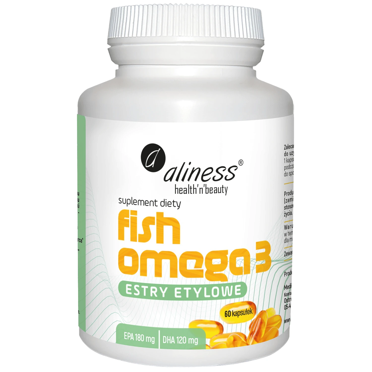 Aliness Fish Omega 3 Esteri 180/120 mg, 60 capsule