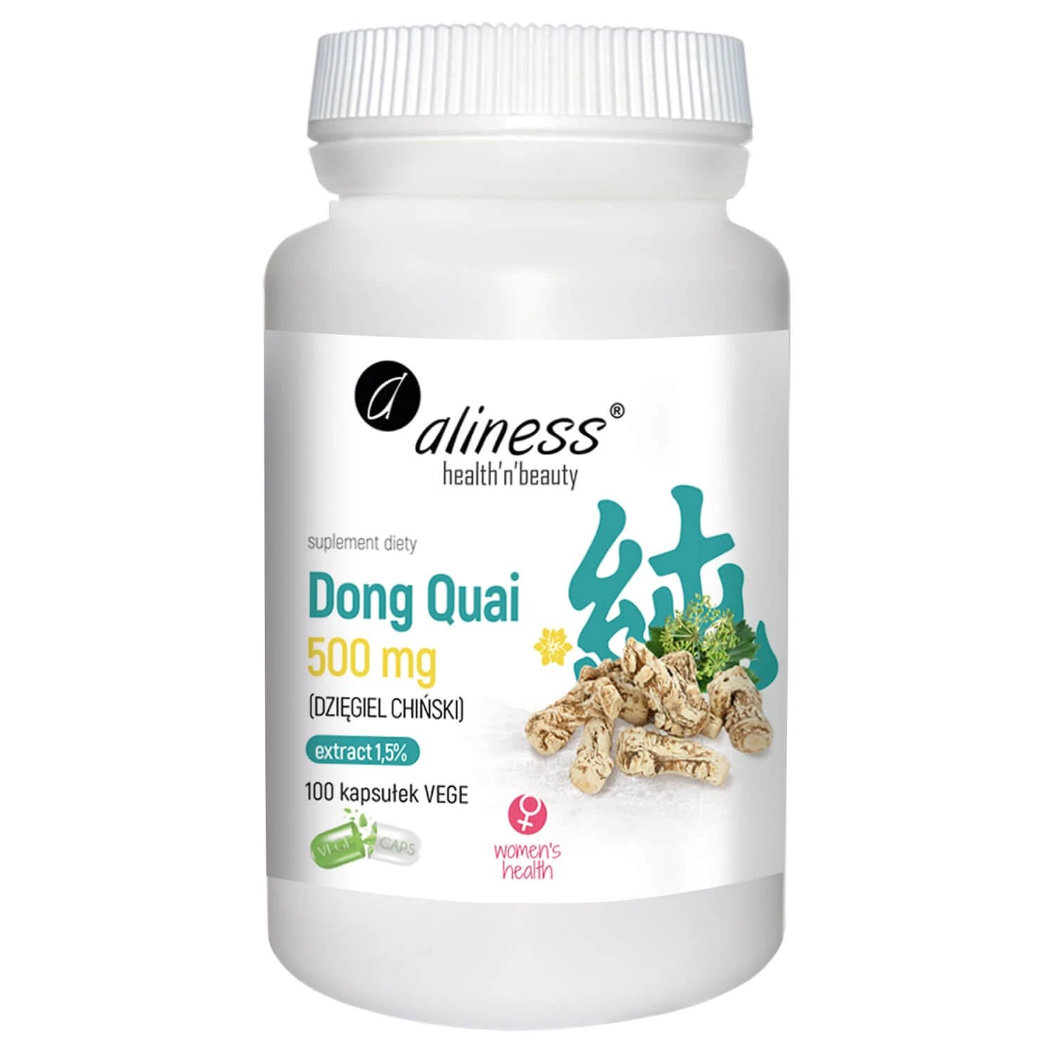 Aliness Dong Quai, angelica, 100 capsule vegetale