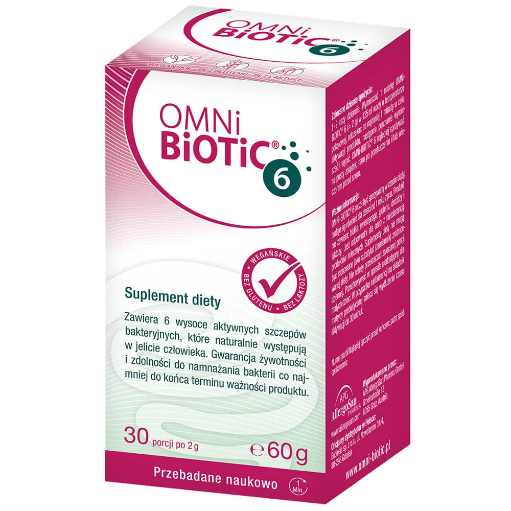 OmniBiotic 6, pulbere, 60 g