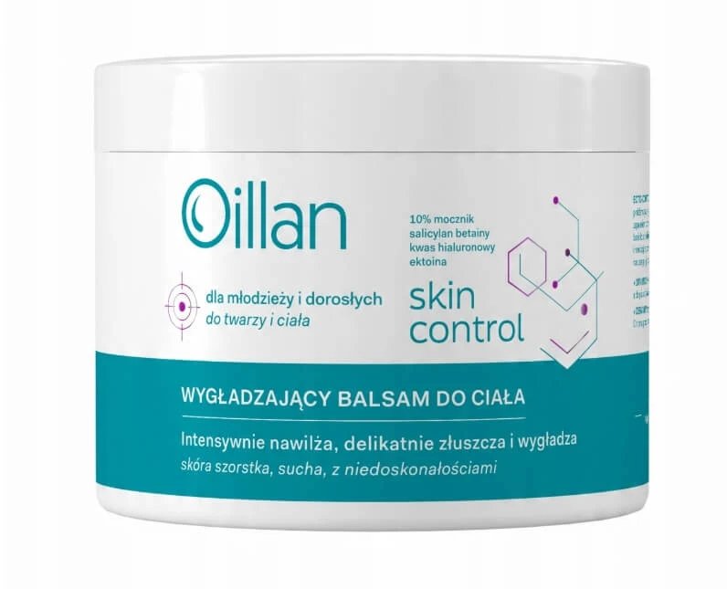 Oillan Skin Control Smoothing Loțiune hidratantă pentru corp și față cu 10% uree, 500 ml