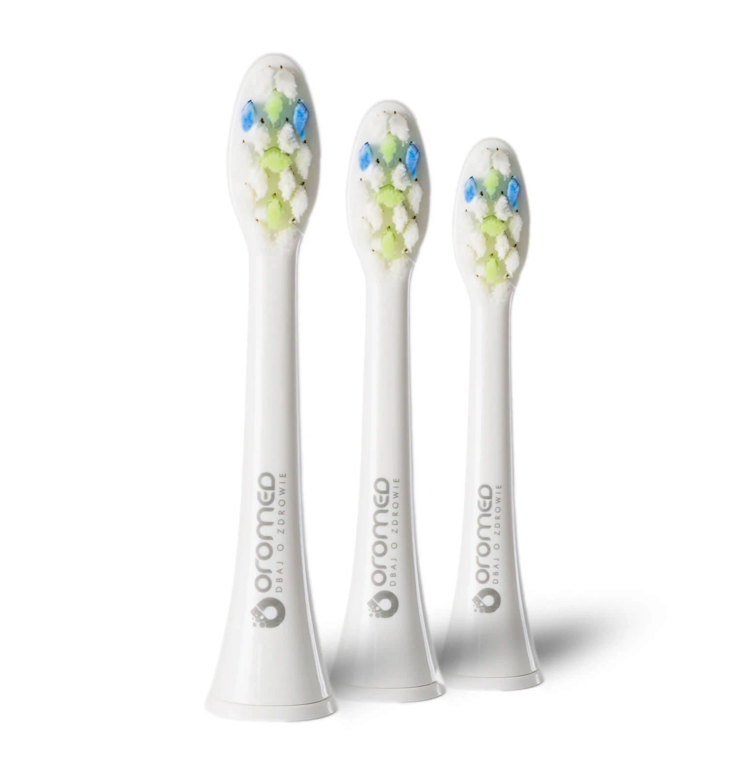 Oromed ORO-SONIC NEXT alb sfaturi periuță de dinți sonică, 3 bucăți