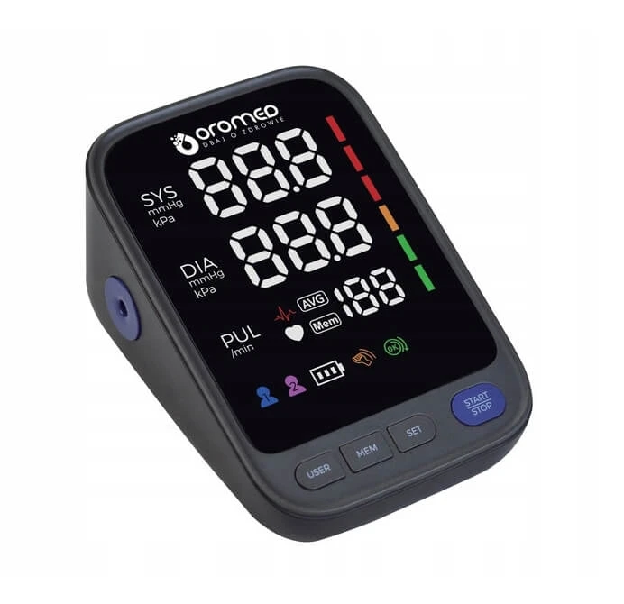 Oromed ORO-N14 COMFORT USB vorbind monitor electronic de tensiune arterială pentru braț superior