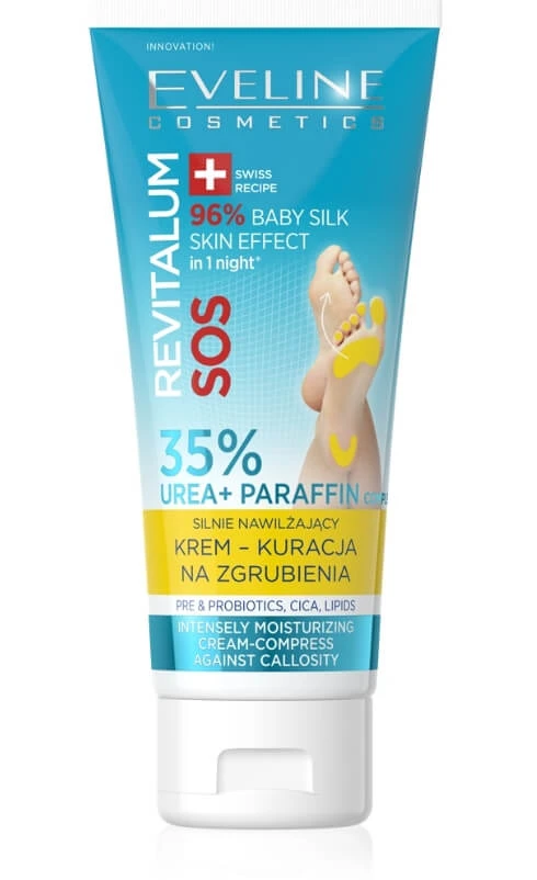 Eveline Cosmetics Revitalum Tratament în cremă pentru picioare calcaroase, 75 ml