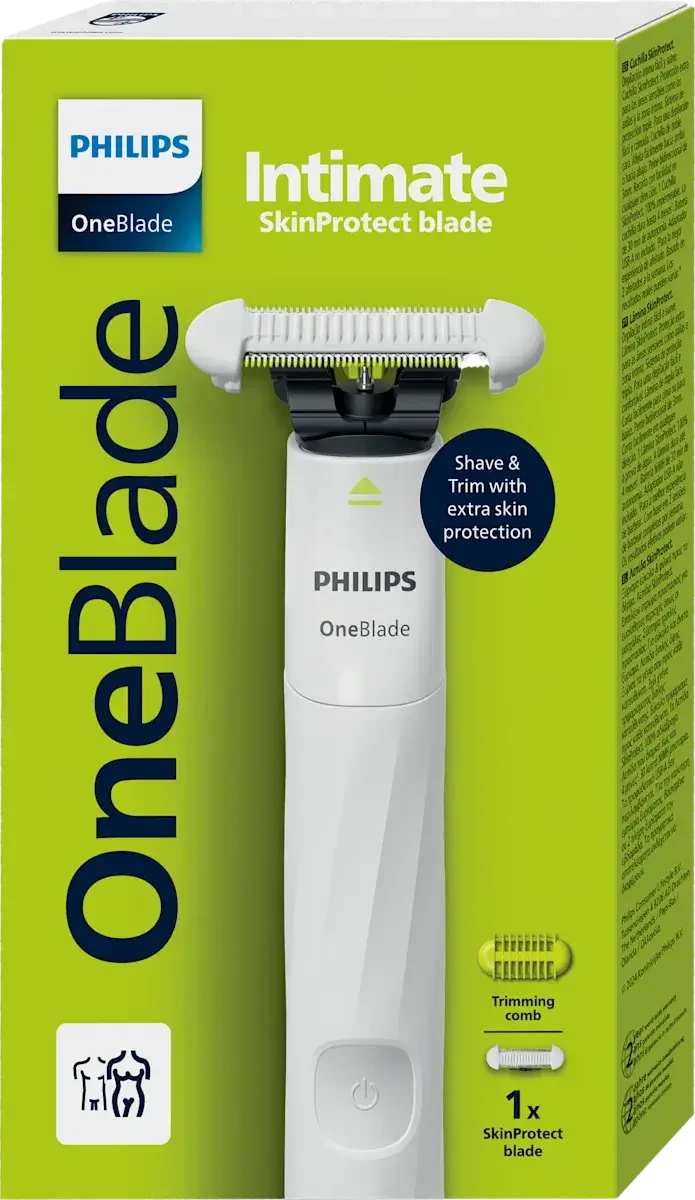 Aparat de ras Intimate Philips One Blade, QP1924/22, Philips