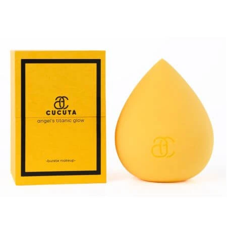 Buretel pentru aplicarea machiajului Angel`s Titanic Glow, 1 bucata, Cucuta Beaty