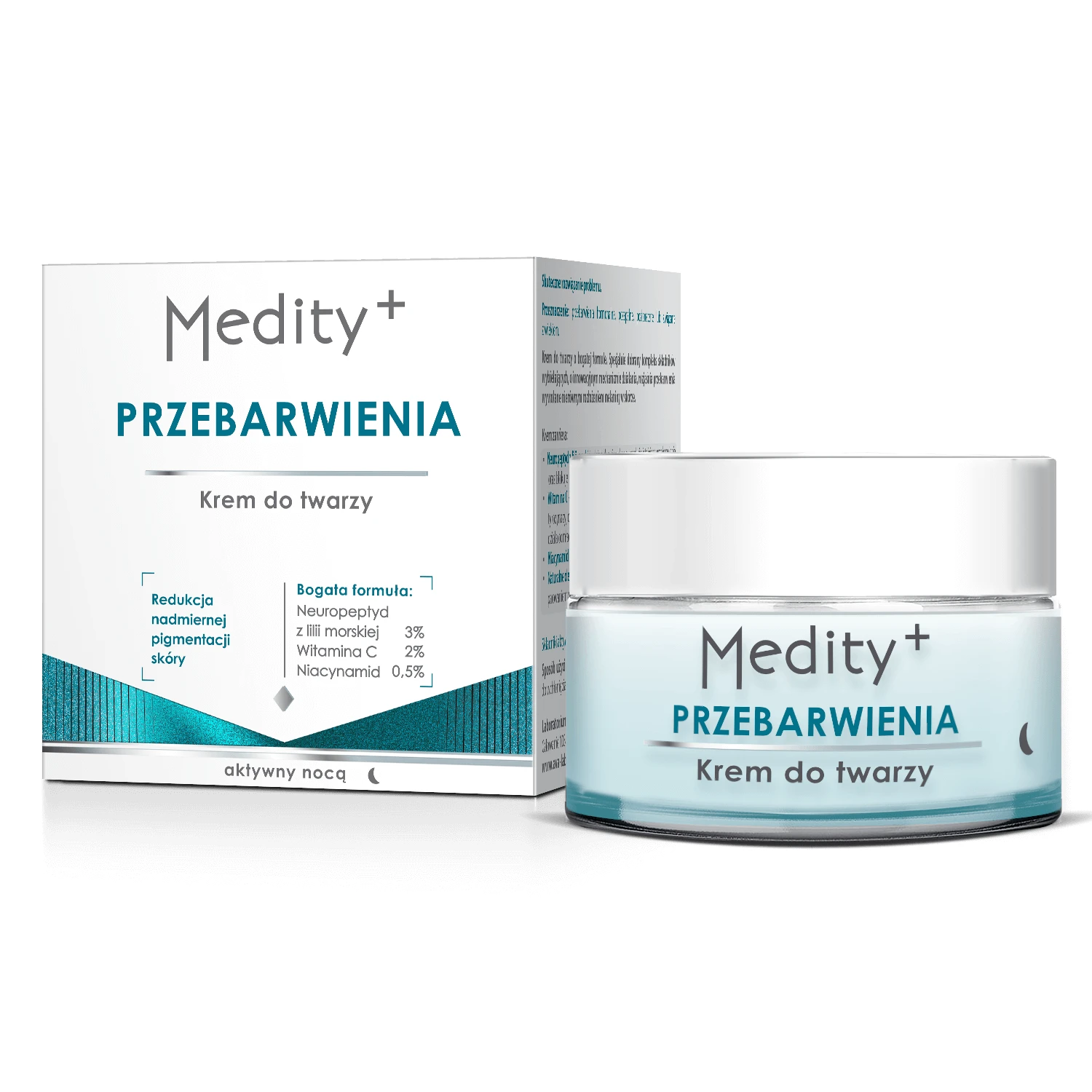 Ava Medity+ decolorare, cremă de noapte, 50 ml