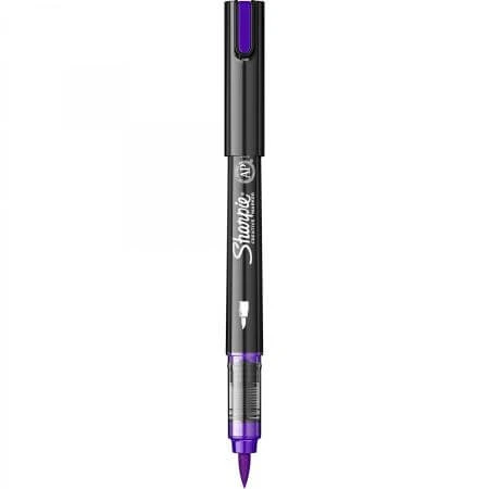 Marker acrilic cu varf pensula, Liliac, 1 bucata, Sharpie