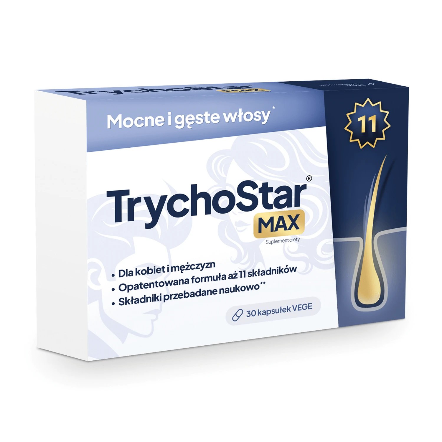 TrychoStar Max, 30 capsule