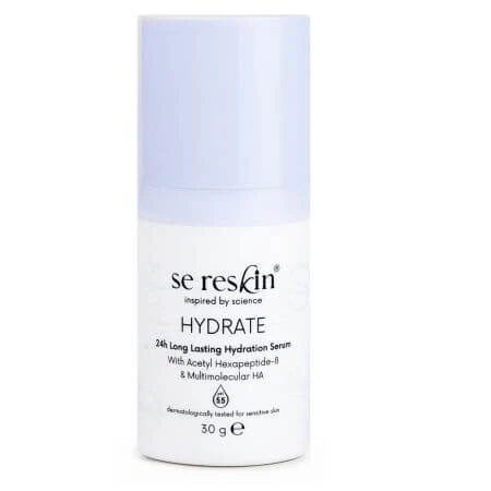 Ser pentru fata hidratant cu peptide si acid hialuronic, 30 g, Se:Reskin