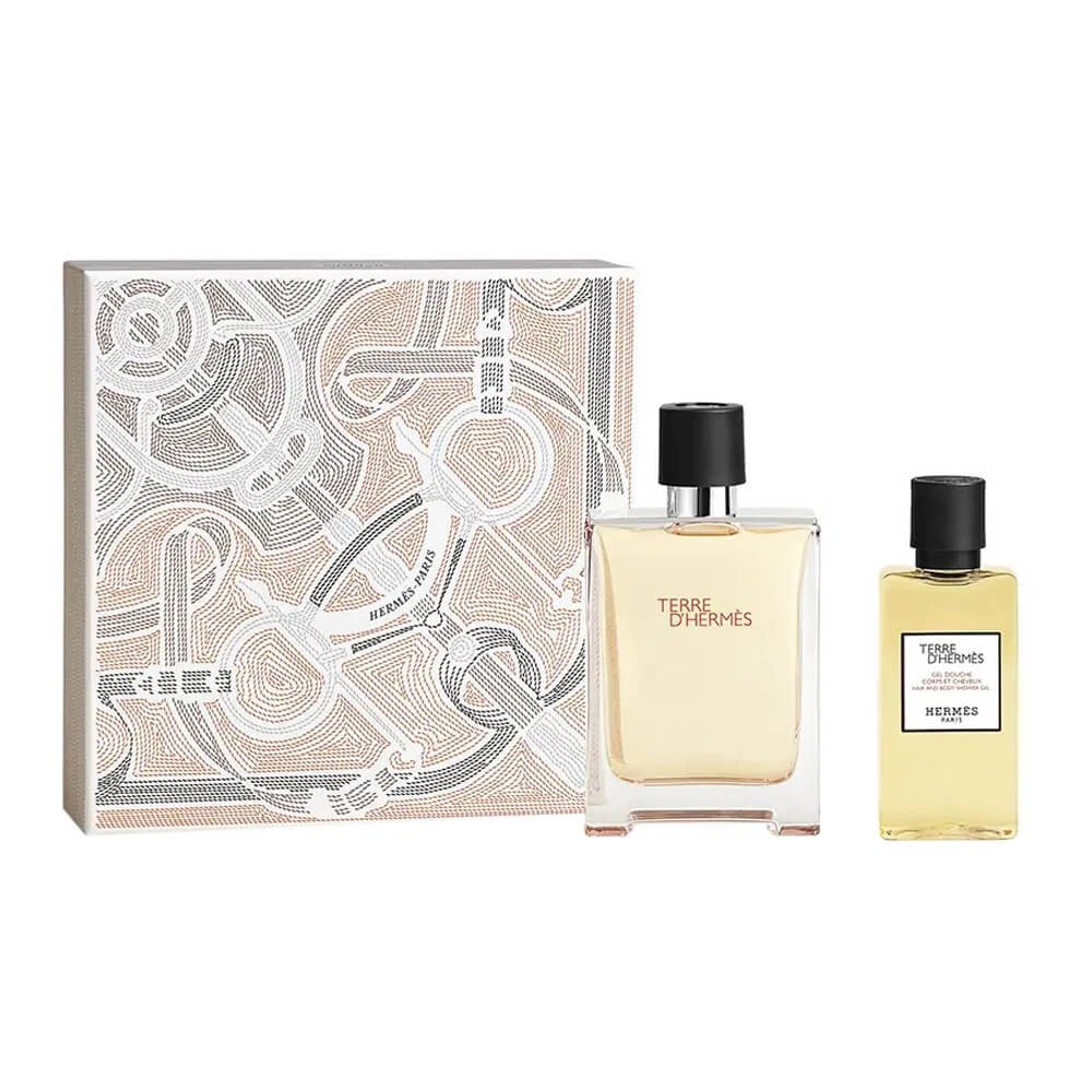 Set Hermes Terre D Hermes Apă de toaletă 100 ml + Gel de duș 80 ml