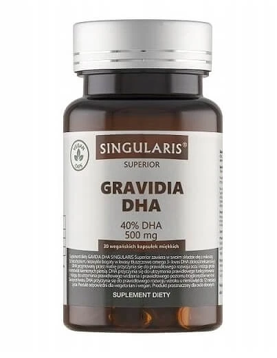 Singularis Superior, Gravidia DHA, 30 capsule