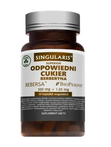 Singularis Adequate Sugar Berberine, 30 capsule