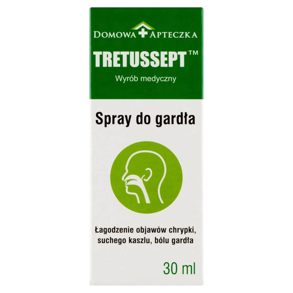 Tretussept, spray pentru gât, 30 ml