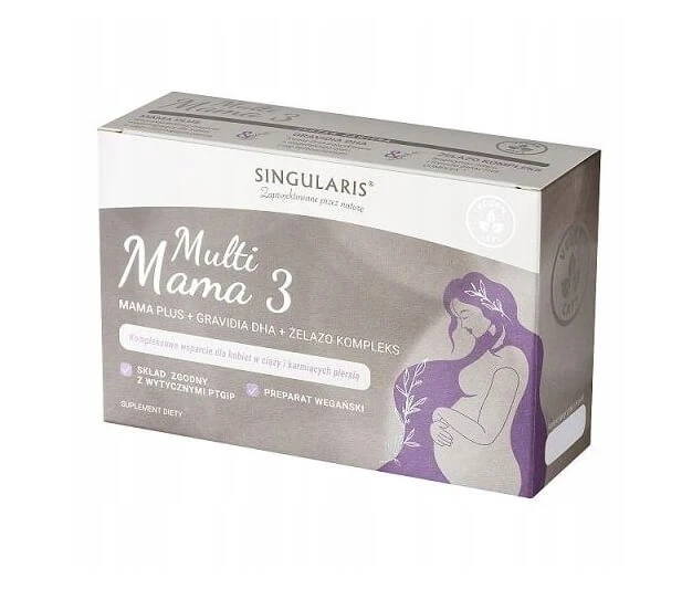 Singularis Superior Multi Mama 3 Set Mama Plus, 30 capsule + Gravidia DHA, 30 capsule + elazo Complex, 30 capsule