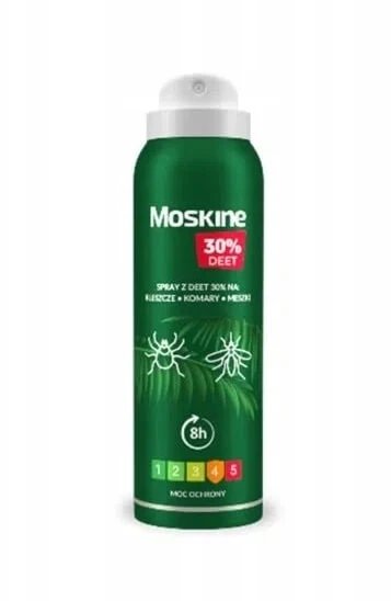 Mosquito Max 30 Spray pentru țânțari, căpușe, midges, 200 ml