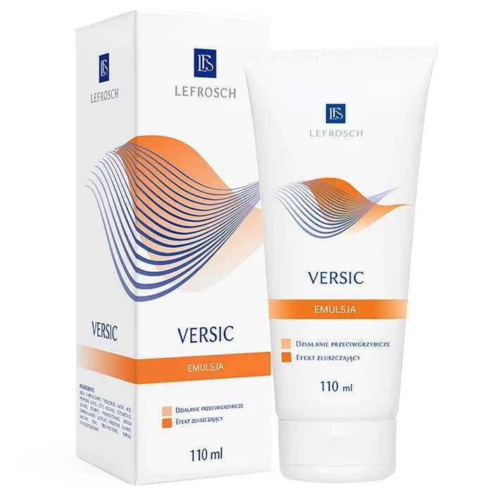 Lefrosch Versic, emulsie antifungică și exfoliantă, 110 ml