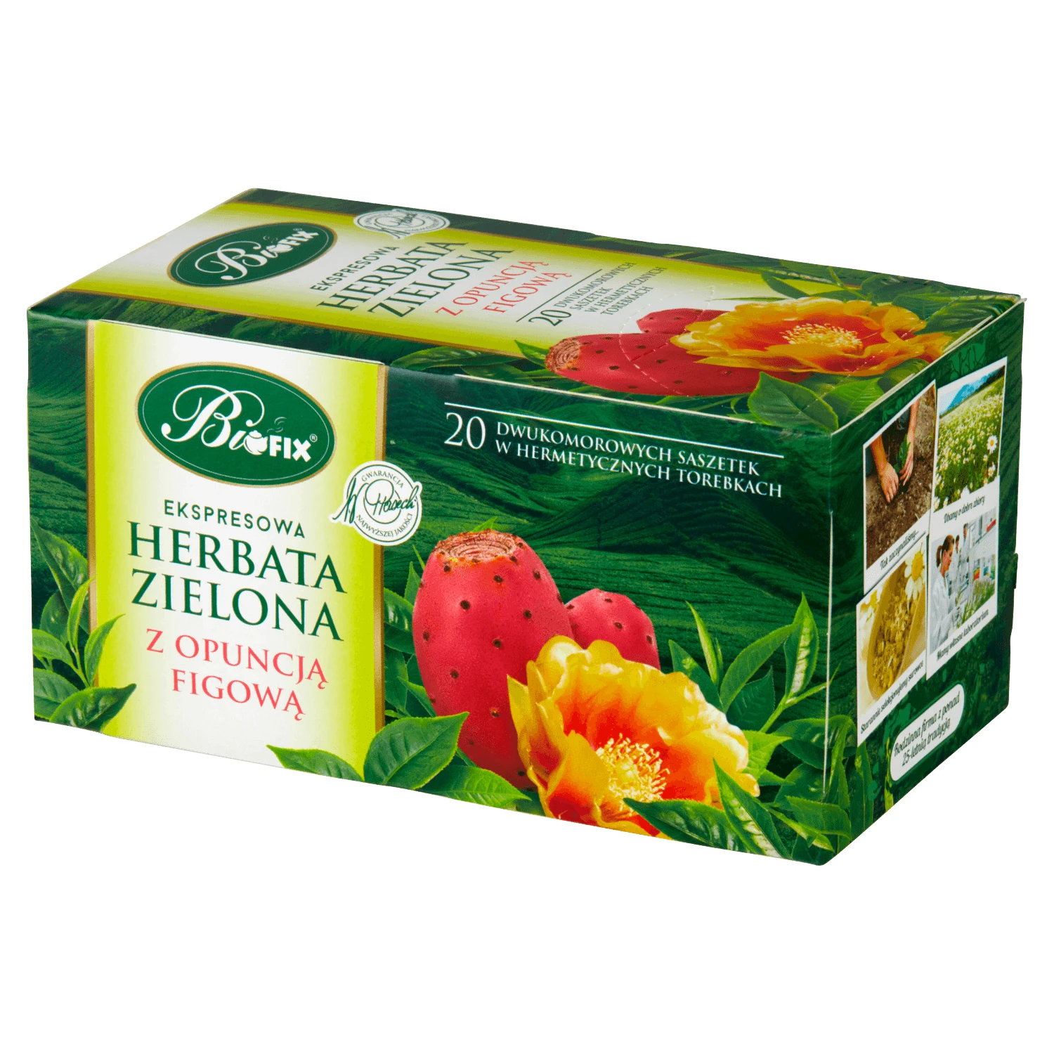Bi Fix, Verde cu pere, ceai, 20 pliculețe