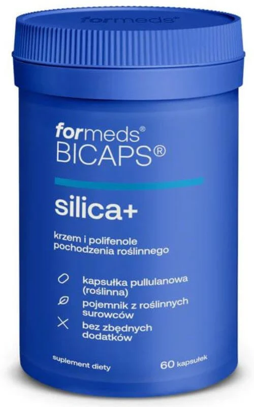 Bicaps Silica + (Siliciu) 60 capsule Formeds