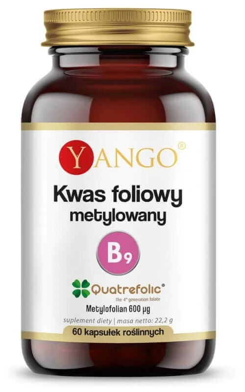 Acid folic metilat (Quatrefolic) 60 capsule Yango