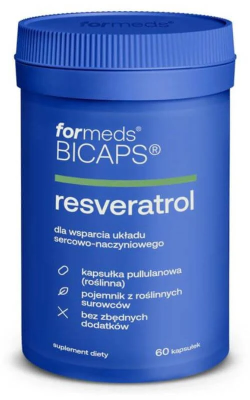 Bicaps Resveratrol (100mg) 60 capsule Formeds