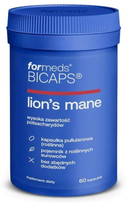 Bicaps Lion's Mane (coneflower) 60 capsule Formeds