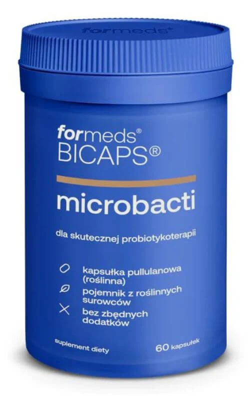 Bicaps Microbacti 60 microcapsule. Formede