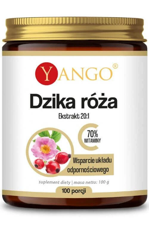 Extract de măceșe sălbatice 100 g Yango
