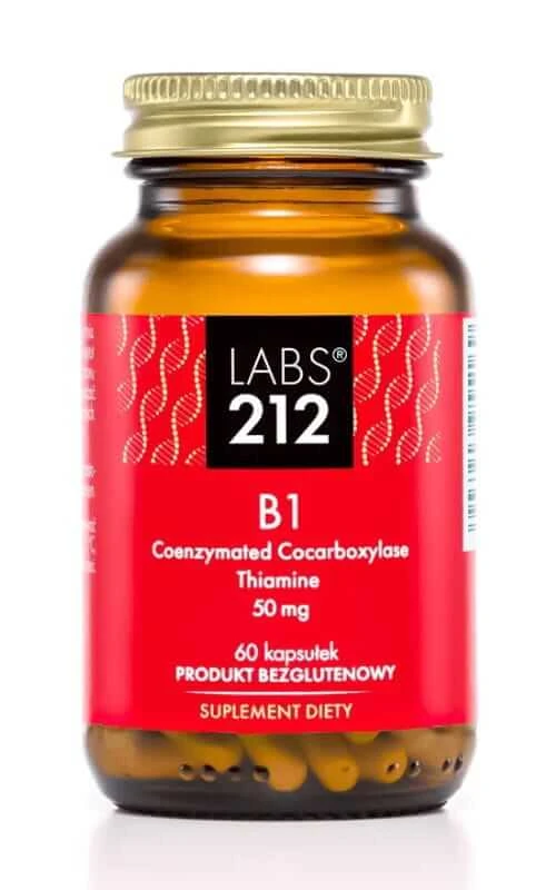 Labs212 B1 Cocarboxilază coenzimată (vitamina B1) 60 capsule