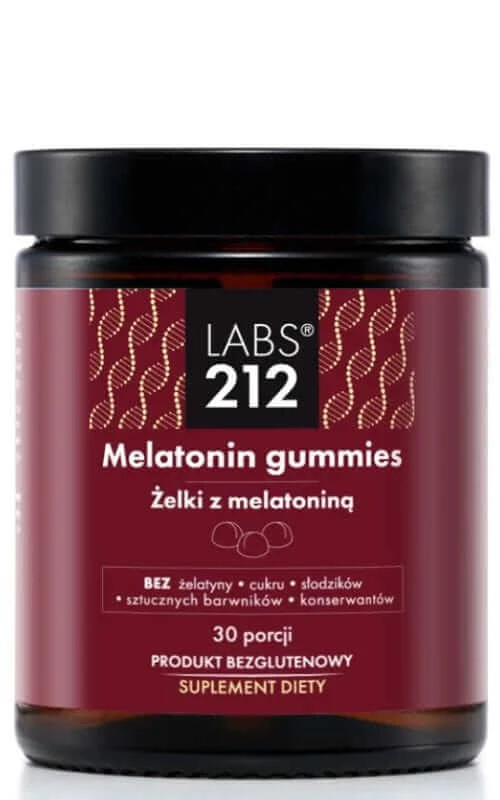 Labs212 Melatonin gummies (jeleuri cu melatonină) 30 buc.