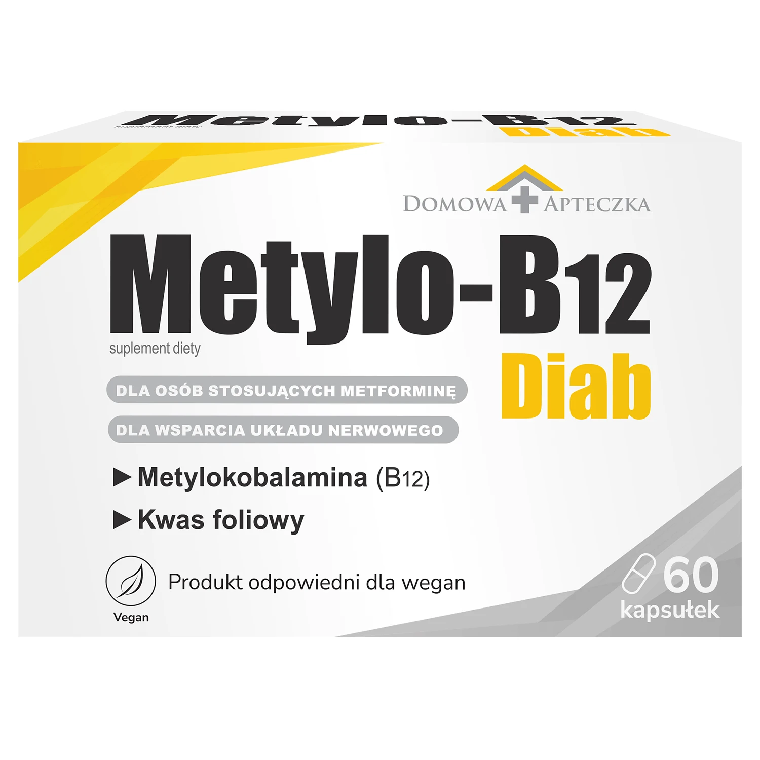 Metil-B12 Diab, 60 capsule