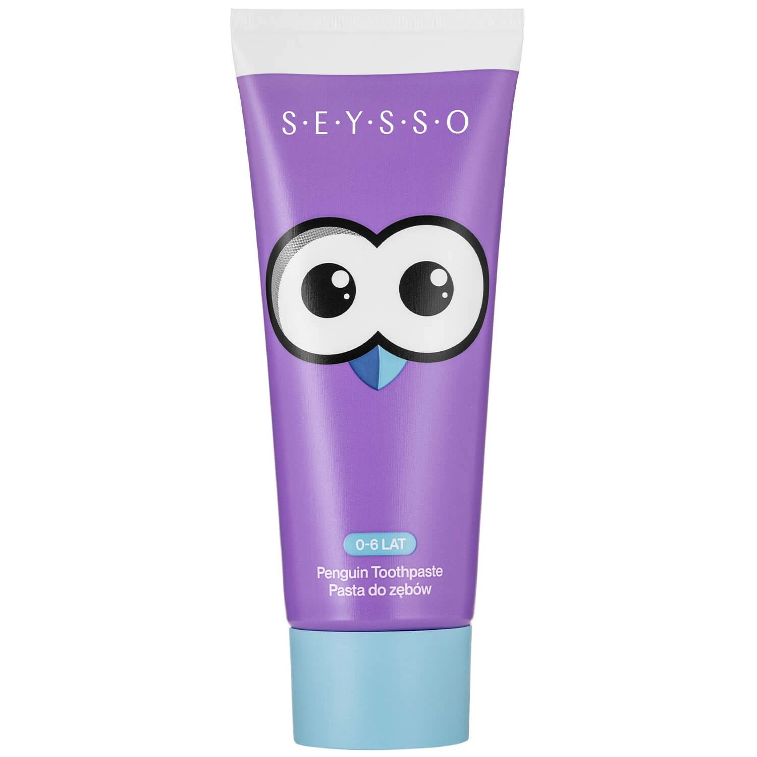 Seysso Kids Penguin, pastă de dinți pentru copii cu fluor, 0-6 ani, 75 ml AMBALAJ CONTAMINAT