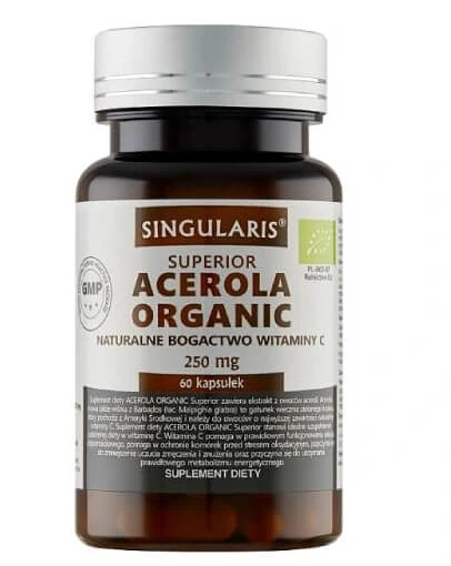 Singularis Superior Acerola Organic 250mg 60 capsule