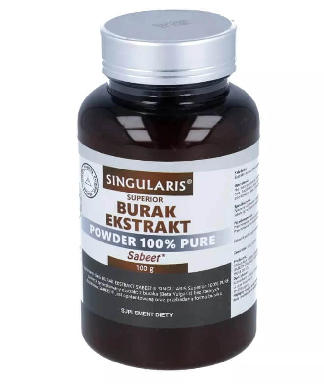 Singularis, extract superior de sfeclă roșie 100% sabeet pur, 100 g