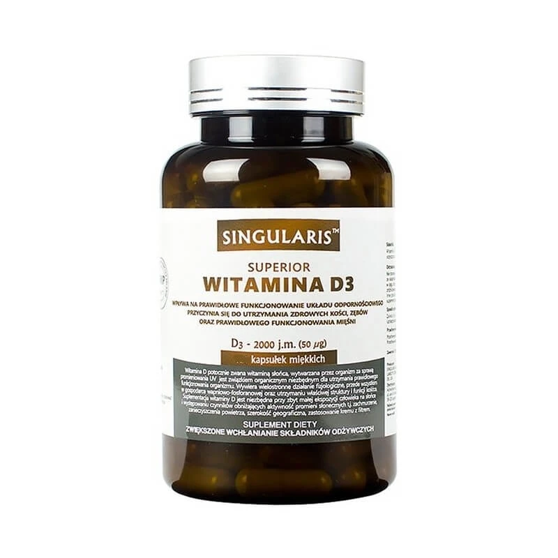 Singularis Superior Vitamina D3 2000j.m. 60 capsule