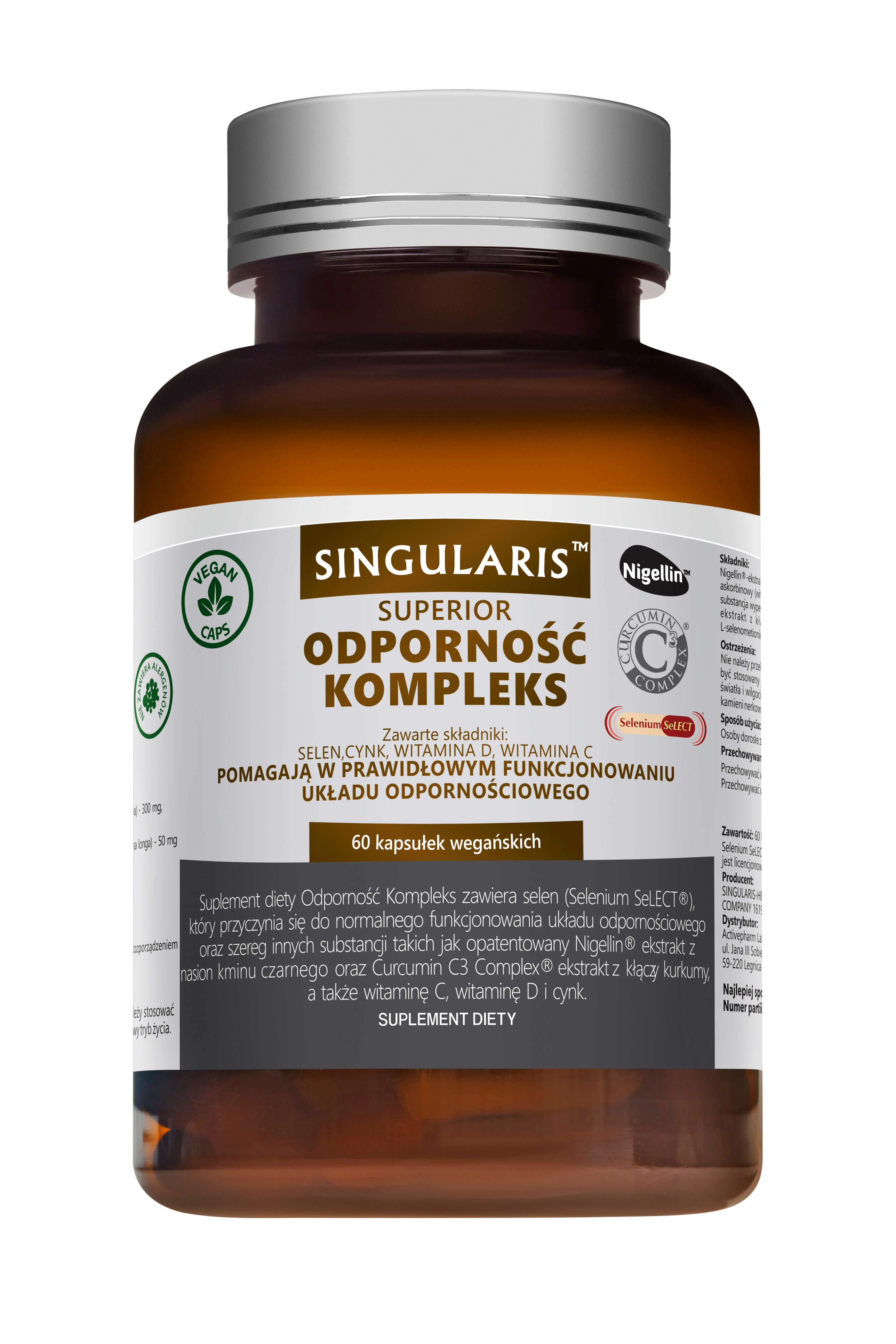 Singularis Superior, Complex imunitar, 60 capsule