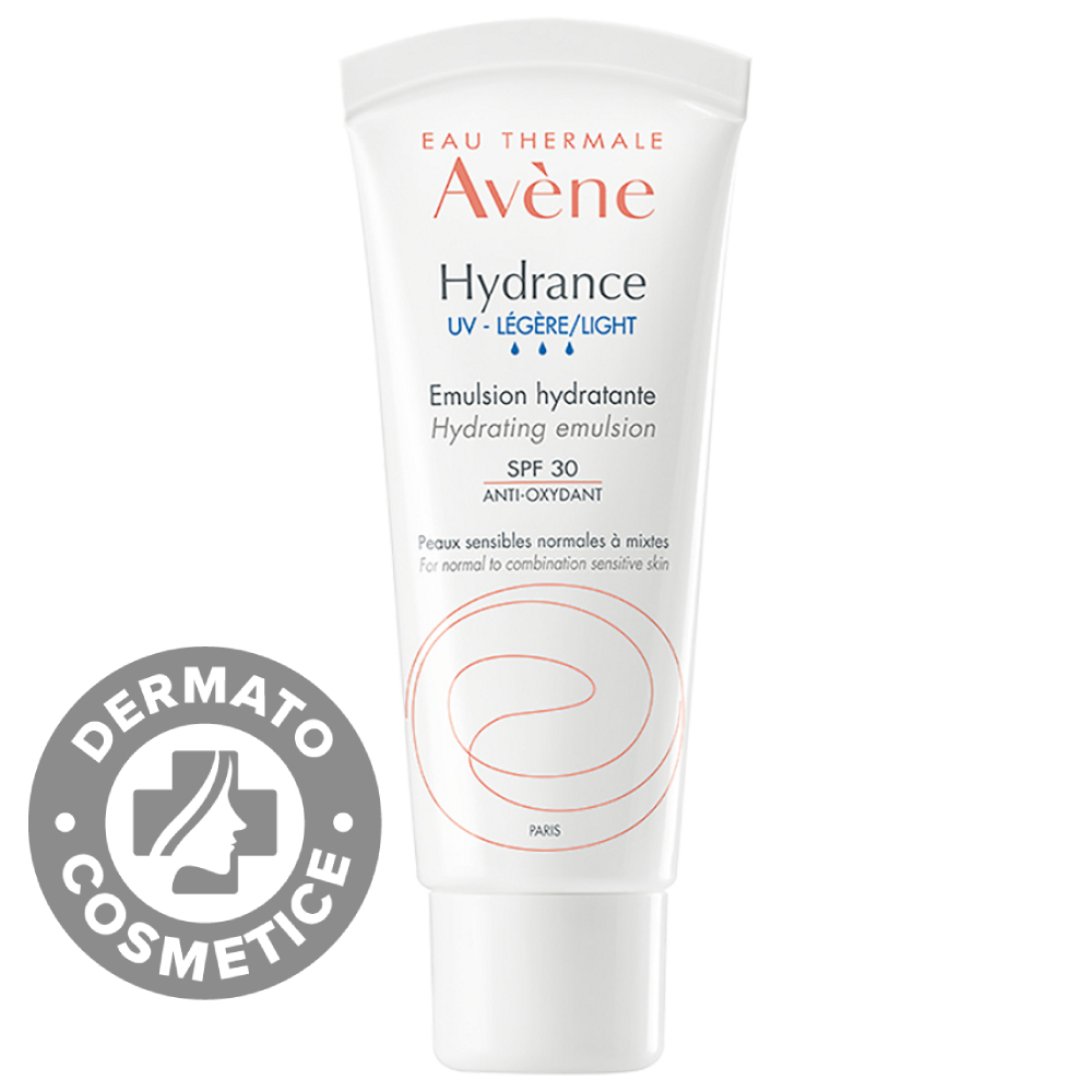 Crema hidratanta pentru ten normal-mixt SPF 30 Hydrance Legere UV, 40ml, Avene