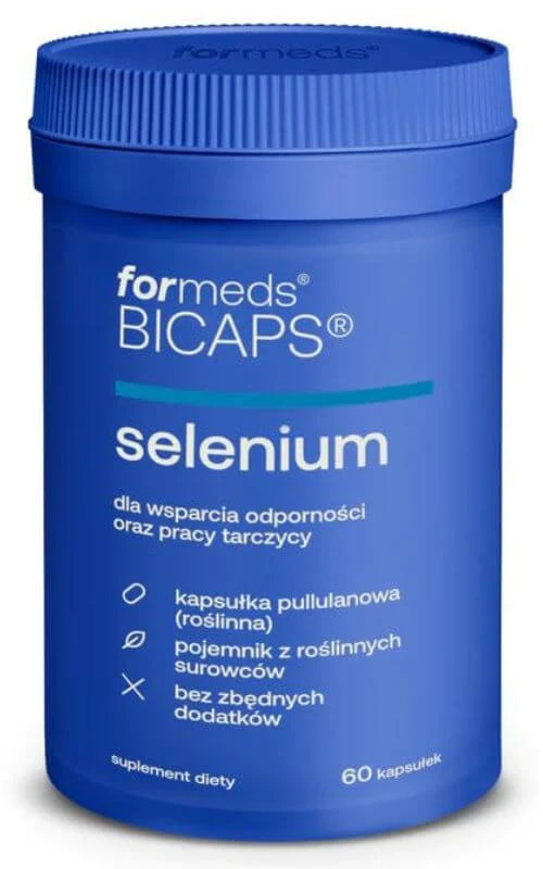BICAPS SELENIUM 200 µg Seleniu 60 capsule. Formate