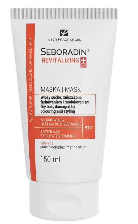Seboradin, Mască regenerantă pentru păr uscat, deteriorat de colorare și modelare, 150 ml