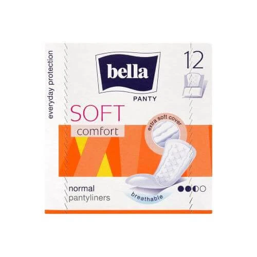 Absorbante sanitare BELLA PANTY SOFT COMFORT, 12 buc