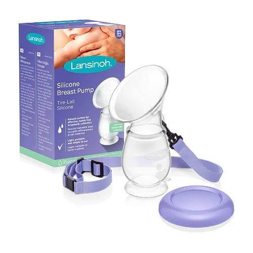 Lansinoh Pompă de sân din silicon Pompă de sân din silicon, 1pc